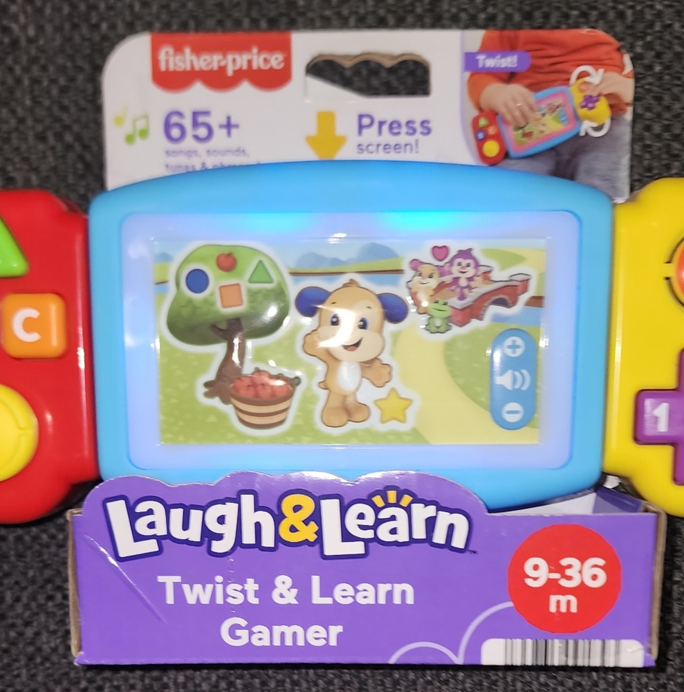 Fisher-Price Laugh & Learn Twist & Learn Gamer Pretend Video Game Learning Toy - Picture 5 of 8